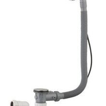 Badsifon Wiesbaden Badafvoer en overloopcombinatie met pop-up waste chroom