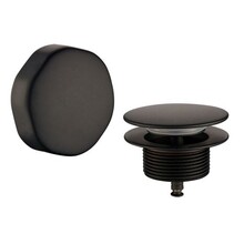 Wiesbaden Doblar Mat Zwart afbouwdeel badafvoer met overloop