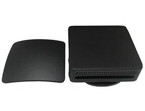 Wiesbaden Gemma Mat Zwart afbouwdeel rond badafvoer met overloop en vulfunctie