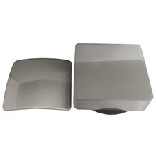 Wiesbaden Gemma Geborsteld Staal afbouwdeel rond badafvoer met overloop en vulfunctie