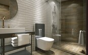 Vesta ECO Japans douche wc randloos met afstandsbediening wit