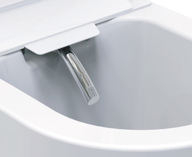 Vesta ECO Japans douche wc randloos met afstandsbediening wit