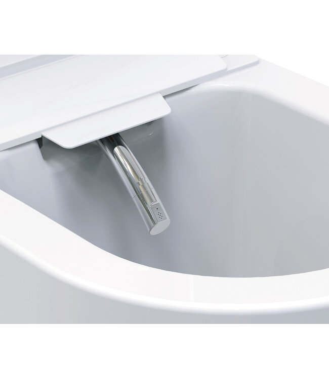 Vesta ECO Japans douche wc randloos met afstandsbediening wit
