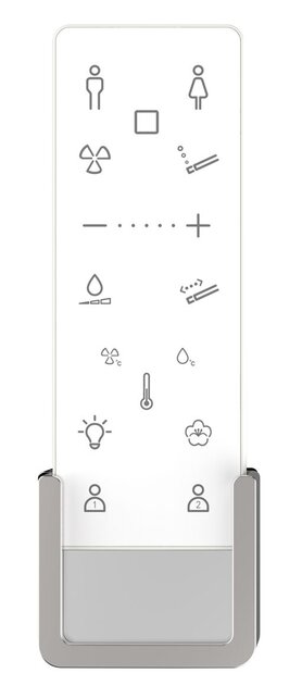 Wiesbaden Vesta Comfort Japans douche wc randloos met afstandsbediening wit Wiesbaden Vesta Comfort Japans douche wc randloos met afstandsbediening wit