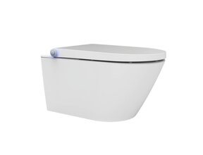 Wiesbaden Vesta Comfort Japans douche wc randloos met afstandsbediening wit