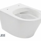 Wiesbaden Vesta randloos hangtoilet Glans Wit excl Wc-bril