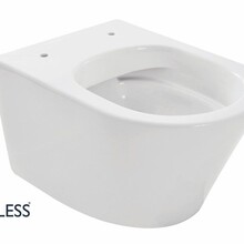 Wiesbaden Vesta randloos hangtoilet Glans Wit excl Wc-bril