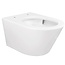 Wiesbaden Wiesbaden Vesta Randloos Hangtoilet Tornado flush Glans Wit excl. wc-bril