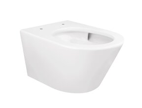 Wiesbaden Vesta Randloos Hangtoilet Tornado flush Mat Wit excl. wc-bril