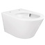 Wiesbaden Wiesbaden Vesta Randloos Hangtoilet Tornado flush Mat Wit excl. wc-bril