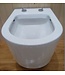 Wiesbaden Flow Randloos Hangtoilet Wit met nano coating incl. Flow verhoogd Wc-bril