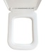 Wc bril Carre soft-close closetzitting wit Duroplast