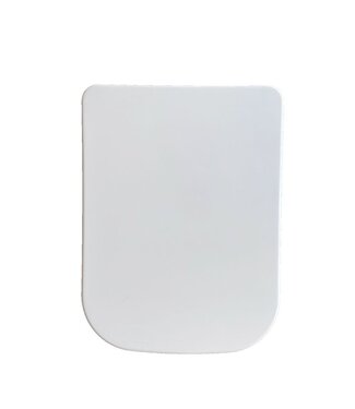 Wiesbaden Wiesbaden Wc bril Carre soft-close closetzitting wit Duroplast