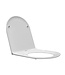 Wc bril Flatline toiletzitting softclose en quick release glans wit