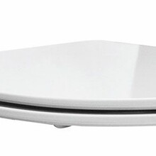 Wiesbaden Wc bril Flatline toiletzitting softclose en quick release glans wit