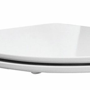 Wiesbaden Wc bril Flatline toiletzitting softclose en quick release glans wit