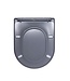 Wiesbaden Wc bril Shade Mat Grijs slim toiletzitting softclose en quick release