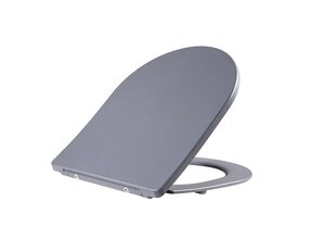 Wiesbaden Wc bril Shade Mat Grijs slim toiletzitting softclose en quick release