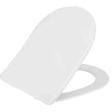 Wiesbaden Wc bril Shade Mat Wit slim toiletzitting softclose en quick release
