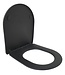 Wiesbaden Wc bril Shade Mat Zwart slim toiletzitting softclose en quick release