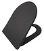Wiesbaden Wc bril Shade Mat Zwart slim toiletzitting softclose en quick release