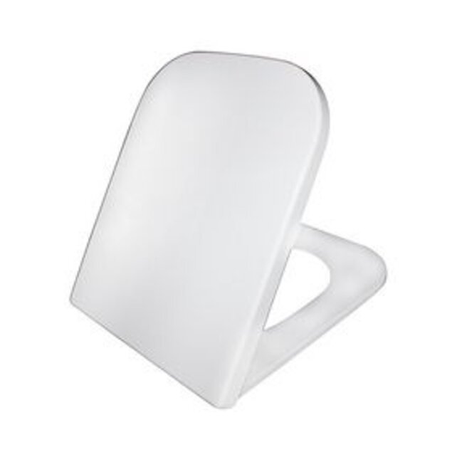 Wiesbaden Wc bril Sky Wit soft-close vierkante closetzitting Duroplast Wiesbaden Wc bril Sky Wit soft-close vierkante closetzitting Duroplast