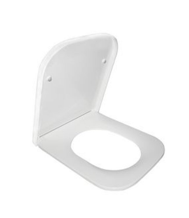 Wiesbaden Wc bril Sky Wit soft-close vierkante closetzitting Duroplast