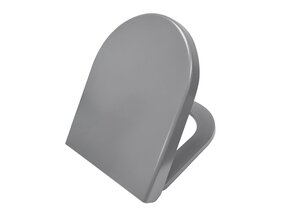 Wiesbaden Wc bril Vesta Mat Grijs Softclose en quick release