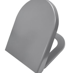 Wiesbaden Wc bril Vesta Mat Grijs Softclose en quick release