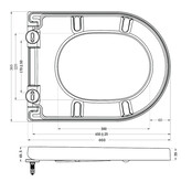 Wiesbaden Wc bril Vesta Mat Wit Softclose en quick release