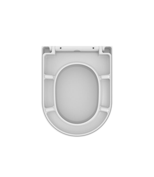 Wiesbaden Wc bril Vesta Mat Wit Softclose en quick release