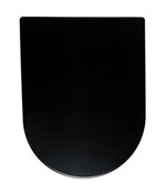 Wiesbaden Wc bril Vesta Mat Zwart Softclose en quick release Wiesbaden Wc bril Vesta Mat Zwart Softclose en quick release