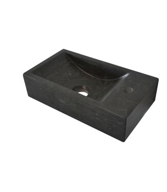 Wiesbaden Wiesbaden Toilet Fontein B-Stone Natuursteen Rechts Rechthoek 40x22cm