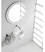 Wiesbaden Toilet fontein Lara Wit Halfrond met kraangat 30x25x12 cmWiesbaden Toilet fontein Lara Wit Halfrond met kraangat 30x25x12 cm