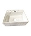 Toilet fontein Carrara Marmer look 33x29 x11 cm