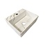 Wiesbaden Toilet fontein Carrara Marmer look 33x29 x11 cm