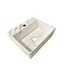 Wiesbaden Wiesbaden Toilet fontein Carrara Marmer look 33x29 x11 cm