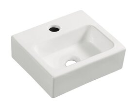 Wiesbaden Toilet fontein Leto 28x24x9 cm met kraangat
