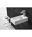 Toilet Fontein Maria Rechts Wit 40x22x10cm Solid Surface
