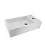 Toilet Fontein Maria Rechts Wit 40x22x10cm Solid Surface