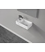 Toilet Fontein Noble Links Mat Wit 36x18x10 cm Solid Surface