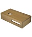 Toilet Fontein Planchet Eiken 40x21x10 cm Massief hout