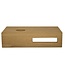 Toilet Fontein Planchet Eiken 40x21x10 cm Massief hout