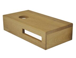 Wiesbaden Toilet Fontein Planchet Eiken 40x21x10 cm Massief hout