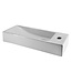 Trim mini Toilet fontein rechts 38x14x8 cm keramiek glans wit