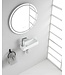 Trim mini Toilet fontein Links 38x14x8 cm keramiek glans wit