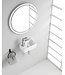 Wiesbaden Rhea xxs Toilet fontein mini Wit Zonder kraangat 30x18x11 cm keramiek