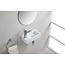 Wiesbaden Wiesbaden Rhea Mini Toilet fontein Mat Wit Links 36x18x9 cm keramiek