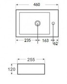 Rhea Toilet fontein Wit Rechts 45x26x12 cm keramiek Rhea Toilet fontein Wit Rechts 45x26x12 cm keramiek