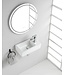 Rhea Toilet fontein Wit Rechts 45x26x12 cm keramiek